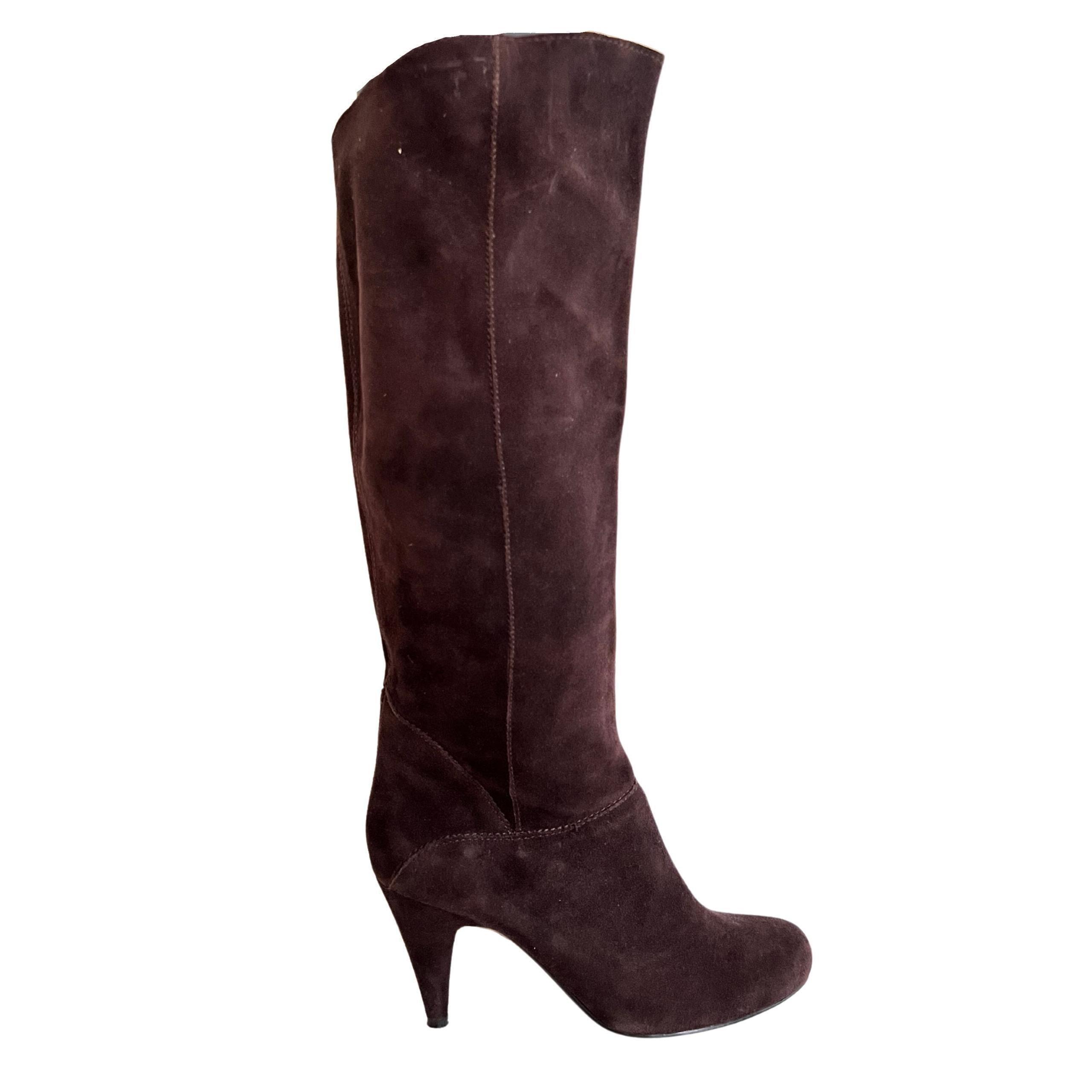 Aldo - Knee High Brown Suede Boots - It 39